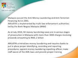 It can be viewed and printed from the website of bank negara malaysia. Anti Money Laundering And Counter Financing Of Terrorism