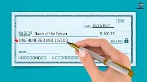 You must write in the pay to the order of the name of the person to whom the money order is payable to. How To Write A Check Step By Step Instructions Writing Dollars And Cents On Checks Youtube