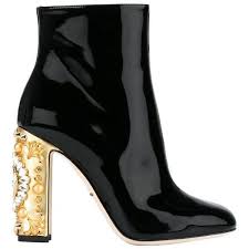 Black And Gold Boots Pin On Polyvore