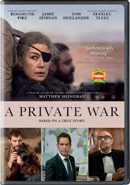 Il coraggio di marie colvin in un biopic che si interroga sul mestiere del reporter, sul senso ultimo di documentare la sofferenza. Amazon Com A Private War Rosamund Pike Jamie Dornan Stanley Tucci Tom Hollander Matthew Heineman Basil Iwanyk Marissa Mcmahon Matthew George Matthew Heineman Charlize Theron Arash Amel Movies Tv