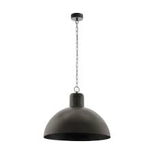 This linear lighting fixture comes in your choice of chic finish options. Eglo Lighting Coldridge Large Industrial Ceiling Pendant In Pearl And Umbra Grey Finish 49107 Lighting From The Home Lighting Centre Uk