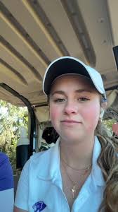 Anna and Savannah playing golf!!!!!!!!! @savannah cherry