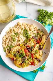 Sprinkle the pork chops with salt and pepper and add in the remaining ingredients. Crock Pot Mediterranean Chicken Video Family Food On The Table