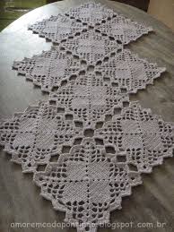 Caminho De Mesa Branco De Croche Caminho De Mesa Elegante Padroes De Croche Doily Padroes De Quadrados De Croche Caminho De Mesa De Croche