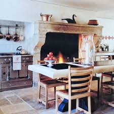 La Maison Du Gres Near Saint Remy De Provence Interior Design By Jean Louis Raynaud And Kenyon Kramer In 2020 Provence Interior Farmhouse Fireplace Interior Design