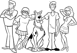 Scooby doo between the birds. Scooby Doo Coloring Pages Printable Coloring And Drawing
