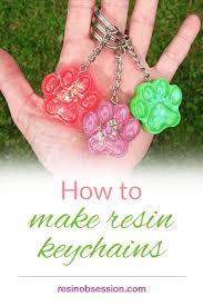 Resin Keychain Diy How To Make A Resin Keychain Resin Obsession Diy Resin Keychain Diy Keychain How To Make Resin