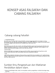 Falsafah pendidikan kebangsaan berasal daripada tiga leksikon asas, iaitu falsafah, pendidikan dan kebangsaan. Konsep Asas Falsafah Dan Cabang Falsafah