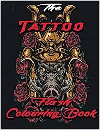 Download or print this amazing coloring page: The Tattoo Flash Colouring Book Tattoo Coloring Book For Adults 50 Coloring Pages For Adult Relaxation With Beautiful Modern Tattoo Designs Such As Sugar Skulls Hearts Roses And More Publishing Js 9798685023766 Amazon Com