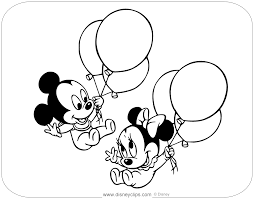 We have collected 35+ baby mickey and minnie mouse coloring page images of various designs for you to color. Disney Babies Coloring Pages 9 Disneyclips Com