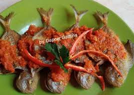 B.48 ikan asin japuh goreng. Resep Ikan Bawal Goreng Balado Sedap Resep Enyak