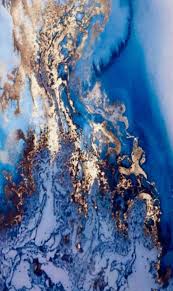 Visually I Like Gold Rosegold Bronze Metalics And This Paint Ink Marble Effect Also A Big Fan Of Marble Wallpaper Phone Blue Marble Wallpaper Marble Wallpaper