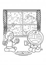 It has also been adapted into. Nobi Nobita And Doraemon Coloring Pages Doraemon Coloring Pages Colorings Cc