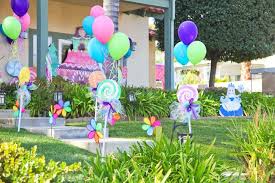 Theme Outdoor Birthday Party Decoration Ideas For Adults Sweet Shop Yummiland Candyland Birthday Party Ideas Photo 168 Of 332 Candy Birthday Party Outdoors Birthday Party Outdoor Birthday Party Decorations
