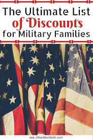 Ultimate List Of Discounts For Military Families Freebies Military Family Military Wife Life Military