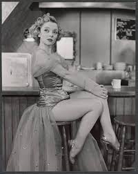 Barbara Baxley as Cherie in William Inge's "Bus Stop," in 1956. Baxley  replaced Kim Stanley. Tammy Grimes understudied this role.