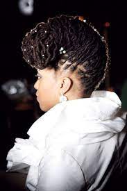 Salon Styles In Love With Locs Essence Locs Hairstyles Dreadlock Styles Natural Hair Bride