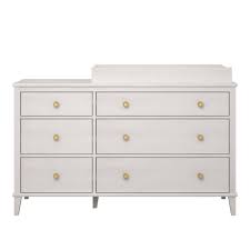 Monarch Hill Poppy 6 Drawer Changing Table Off White Little Seeds Changing Table Dresser Changing Table Kids Dressers