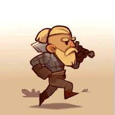 Animated Gif Gif Animatedgif Motiongraphics Geometricgif Perfectloop Digitalart 2d Character Animation Game Character Design Run Animation