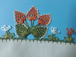 En Yeni Igne Oyalari Igne Oyasi Uclu Badem Yapimi Diy Oya Boncuk Isi Boncuk