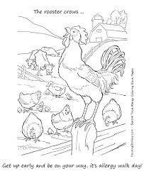 Food Allergy Coloring Page Allergy Walk Time Farm Animal Coloring Pages Animal Coloring Pages Coloring Pages
