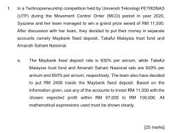 Fixed price fund vs variable price fund. Solved Preferably Amanah Saham Nasional With Profit At T Chegg Com