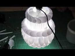 Membuat kerajinan tangan dari barang yang sudah digunakan sangan mudah. Membuat Lampu Dari Sendok Lampu Sendok Plastik Perhiasan