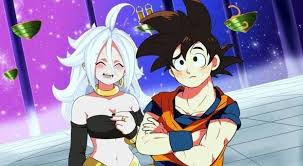 She, along with android 18, are the main protagonists in the android 21 arc. Goku Android 21 Anime Dragon Ball Super Anime Dragon Ball Dragon Ball Artwork