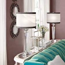 For fall, nicole miller started with a sustainable approach via recycling and reworking vintage pieces, i.e. Table Lamps Nicole Miller Crystal Table Lamps