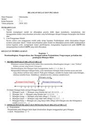 Pecahan biasa merupakan pecahan dengan pembilang dan juga penyebut dengan sistem bilangan bulat. Bilangan Bulat Dan Pecahan Pages 1 12 Flip Pdf Download Fliphtml5