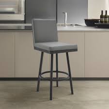 We did not find results for: Rochester Swivel Modern Metal And Grey Faux Leather Bar And Counter Stool Overstock 32184266 Grey Bar Height