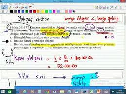 Dengan begitu perusahaan juga perlu menata dengan tepat setiap keuangan baik itu masuk maupun keluar agar perusahaan tidak mengalami kerugian. Amortisasi Diskon Dan Premium Obligasi Dengan Metode Bunga Efektif Youtube