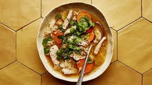 Feel Better Chicken And Rice Soup Recipe Bon Appetit Stuffed Peppers Soup Recipes Rice Soup Recipes