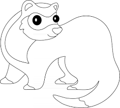 375x470 ferret coloring pages arctic coloring pages funny animal coloring. Fzwg 6ge F1ium