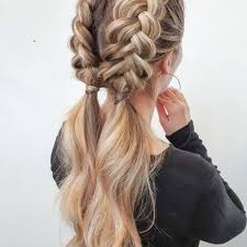 A simple hairdo with minimal upkeep, braids will keep your hair out of your face and make you this is perfect if you already have micro braids and want to change up your style in a snap. 25 Seriously Easy Braids For Long Hair 2021 Update