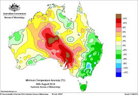 Australia Map Weather