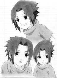Young Sasuke Naruto Drawings Naruto Sketch Anime Character Drawing