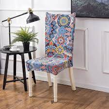 geometric colorful print chair cover 24 designs dining chair covers slipcovers for chairs decorative chair