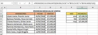 Jorge meza (central cba (sde)) cumplió 20 años. Promedio Mensual En Excel Acerca De Las Funciones Excel Intermedio