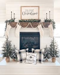 Farmhouse Fanatics On Instagram Have You Turned On Your Fireplace Yet This Season Christmas Fireplace Decor Farmhouse Christmas Decor Christmas Home