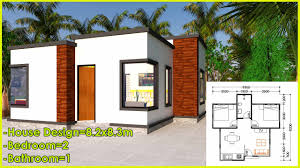 With roomsketcher, it's easy to create professional 2 bedroom floor plans. Small House Design Ideas 2 Bedrooms 1 Bathroom 8 2x8 3m 68 06 Sq M Max Houzez
