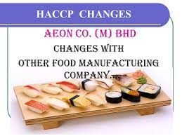 Order food online in ipoh city. Aeon Co M Bhd Haccp Implementation Ccp Training Ppt Video Online Download