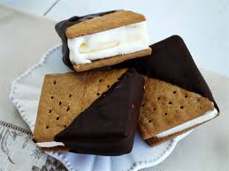 Graham Cracker Ice Cream Sandwiches