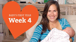 4 Week Old Baby Your Baby S Development Week By Week Youtube