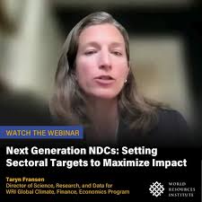 While most #NDCs currently commit to reducing economy-wide GHG emissions,  fewer feature sector-specific goals.