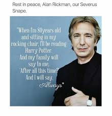 Check out our alan rickman quotes selection for the very best in unique or custom, handmade pieces from our shops. Bart Baker Timeline Photos Facebook On We Heart It