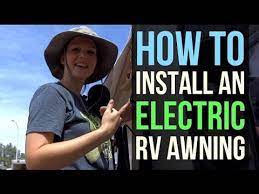 Rv Renovations How To Install An Electric Awning Part 1 2 More Info On Http Lifewaysvillage Com Videos Rv R Electric Awning Camper Awnings Installation