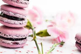 Macarons Myrtilles Et Violette Recette Macaron Myrtille Confiture Myrtille