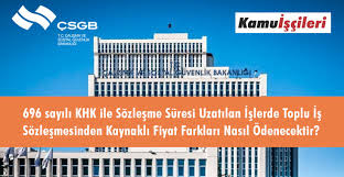 Yani toplu iş sözleşmesi, sözleşmeye taraf olmayan üçüncü kişiler (işyerindeki çalışanlar) üzerinde hak ve borç doğurucu düzenlemeler getiren bir hukuk kaynağıdır. 696 Sayili Khk Ile Suresi Uzatilan Islerde Toplu Is Sozlesmesi Farklari Nasil Odenecektir