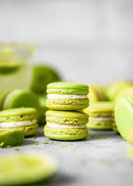 Margarita Macarons Recipe In 2020 Macaron Recipe Almond Recipes Recipes